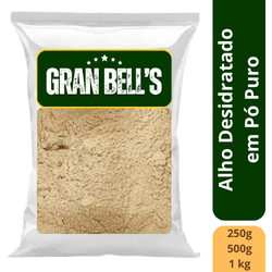 Alho Desidratado em Pó Puro GRAN BELL'S - 11-0003 - ALX MARKET