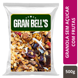 Granola Sem Açucar com Frutas GRAN BELL'S - 7-0048 - ALX MARKET