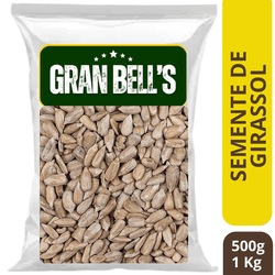 Semente de Girassol Crua sem Sal GRAN BELL'S 1Kg -... - ALX MARKET