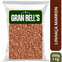 Linhaça Marrom Semente de Linhaça GRAN BELL'S 1Kg ... - ALX MARKET
