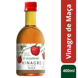 Vinagre de Maçã pet com 400ml - Almaromi - 50-0001... - ALX MARKET