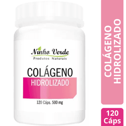 COLÁGENO HIDROLISADO 500MG 120 CÁPSULAS - NINHO VE... - ALX MARKET