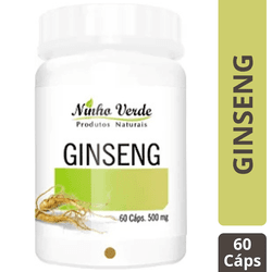 GINSENG 500MG 60 CÁPSULAS - NINHO VERDE - 90-0008 - ALX MARKET