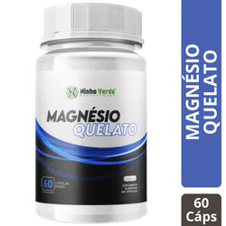 MAGNÉSIO QUELATO 500MG 60 CÁPSULAS - NINHO VERDE -... - ALX MARKET