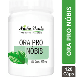 ORA PRO NÓBIS 500MG 120 CÁPSULAS - NINHO VERDE - 9... - ALX MARKET