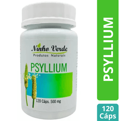 PSYLLIUM 500MG 60 CÁPSULAS - NINHO VERDE - 90-0015 - ALX MARKET
