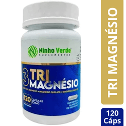 Tri Magnésio, Dimalato, Quelato, Cloreto 120cap 50... - ALX MARKET