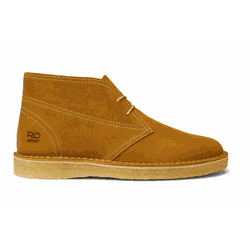 Sapato Masculino Cacareco - Camurça Havana - RETA OPOSTA CALÇADOS