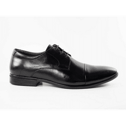Sapato Social Masculino Jack - Couro Preto - RETA OPOSTA CALÇADOS