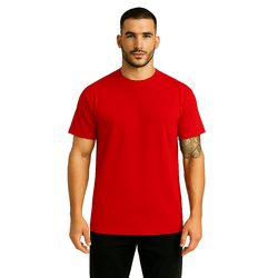 Camiseta Tradicional Vermelho - CAMISETA TRAD VERM... - RIBEIRO STORE