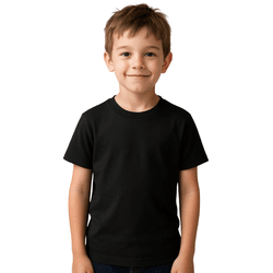 Camiseta Infantil Preto - CAMISETA INF PRETO - RIBEIRO STORE