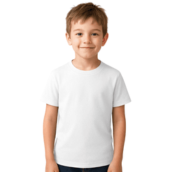 Camiseta Infantil Branco - CAMISETA INF BRANCO - RIBEIRO STORE