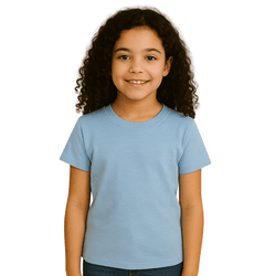 Camiseta Infantil Azul Bebe - CAMISETA INF AZ BB - RIBEIRO STORE