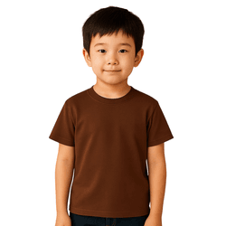 Camiseta Infantil Marrom - CAMISETA INF MARROM - RIBEIRO STORE