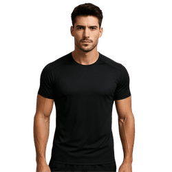Camiseta Dry Fit Preto - CAMISETA DRY FIT PTO - RIBEIRO STORE