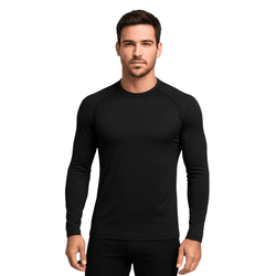 Camiseta Manga Longa UV Preto - CAMISETA MANGA LON... - RIBEIRO STORE