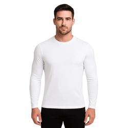 Camiseta Manga Longa UV Branco - CAMISETA MANGA LO... - RIBEIRO STORE