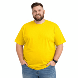 Camiseta Plus Size Amarelo Bandeira - CAMISETA PLU... - RIBEIRO STORE
