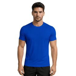 Camiseta Dry Fit Azul Royal - CAMISETA DRY FIT AZU... - RIBEIRO STORE
