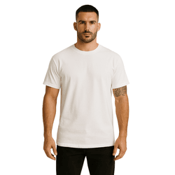Camiseta Tradicional Branco - CAMISETA TRAD BCO - RIBEIRO STORE