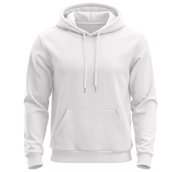 Moletom Canguru Branco - MOLET-CANG-BRANCO - RIBEIRO STORE