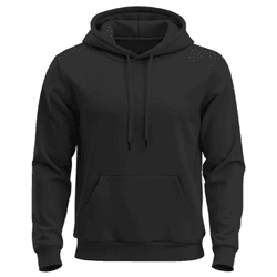 Moletom Canguru Preto - MOLET-CANG-PRETO - RIBEIRO STORE