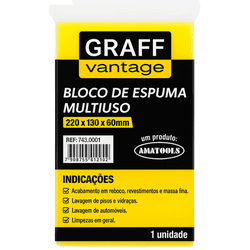 Kit Bloco de Espuma Multiuso Com 12 Unidades (743,0001) - Graff Vantage