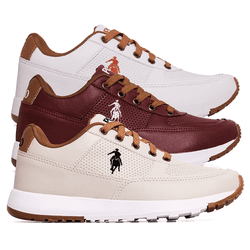 Combo 3 Pares Polo Elite Masculino