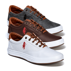 Combo 3 Pares Polo Open Masculino