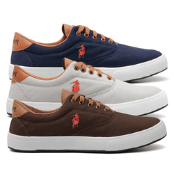 Combo 3 Pares Polo Street Masculino