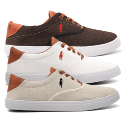 Combo 3 Pares Polo Up Masculino