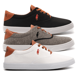 Combo 3 Pares Polo Up Masculino