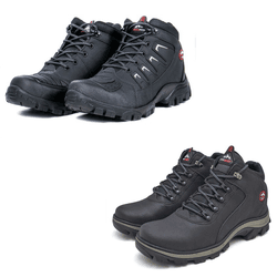 Combo 2 Pares de Bota Adventure Masculina cano Cur...