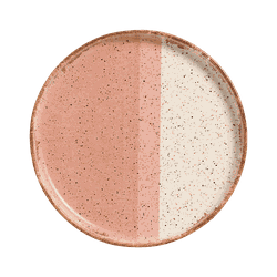 Conjunto 6 Pratos Raso Colors Rosa - Cerâmica Scalla