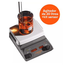 AGITADOR MAGNÉTICO COM AQUECIMENTO 20L 120V PC-620... - SCQ Soluções Laboratoriais | Tudo para seu laboratório!
