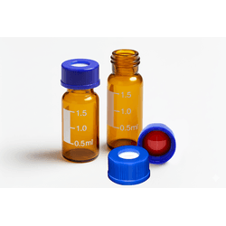 VIAL VIDRO 11,6X32MM 2ML N9 ÂMBAR COM TAMPA PRÉ-CO... - SCQ Soluções Laboratoriais | Tudo para seu laboratório!