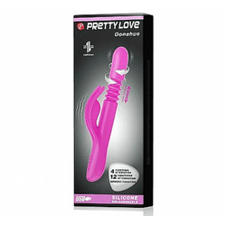 Vibrador Rotativo vai e vem DONAHUE Ponto G e Clit... - SEGREDO SEX SHOP