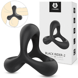 Anel Peniano sem vibro - Black Rider 2 - SEGREDO SEX SHOP