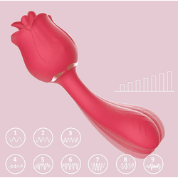 Vibrador de Ponto G e Estimulador com Língua - For... - SEGREDO SEX SHOP