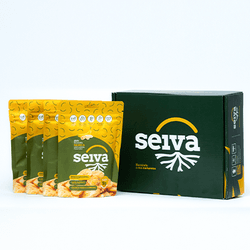 Kit Seiva | 4 Snacks de Banana Nanica - BLSN-04 - Seiva Alimentos