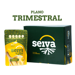 1 Pacote Mensal de Banana em Pó Nanica | Plano Tri... - Seiva Alimentos