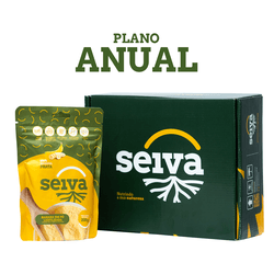 1 Pacote Mensal de Banana em Pó Prata | Plano Anua... - Seiva Alimentos