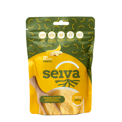 Banana Liofilizada em Pó Prata 200g - BLPP-1 - Seiva Alimentos