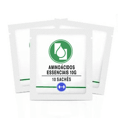 Aminoácidos Essenciais 10g 10 sachês - Seiva Manipulação | Produtos Naturais e Medicamentos