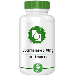 Cucumis melo L. 40mg 30cápsulas - Seiva Manipulação | Produtos Naturais e Medicamentos