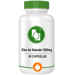 Óleo de Abacate 1000mg 60cápsulas - Seiva Manipulação | Produtos Naturais e Medicamentos
