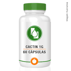 Cactin 1000mg 60cápsulas - Seiva Manipulação | Produtos Naturais e Medicamentos