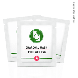 Charcoal Mask Peel Off 15g - Seiva Manipulação | Produtos Naturais e Medicamentos