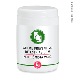 Creme Preventivo de Estrias com Nutriômega 250g - Seiva Manipulação | Produtos Naturais e Medicamentos