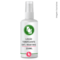 Loção Tonificante Extratos Vegetais 250ml - Seiva Manipulação | Produtos Naturais e Medicamentos
